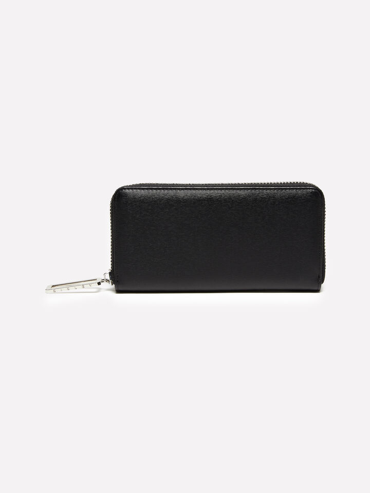 Black big wallet - null - Black | Sisley image number 1